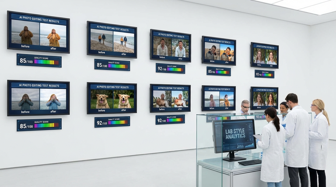 AI自动修图靠谱吗？测了10张图告诉你真相