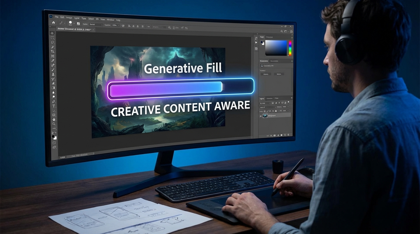 PS的AI修图功能全解析：生成式填充太香了