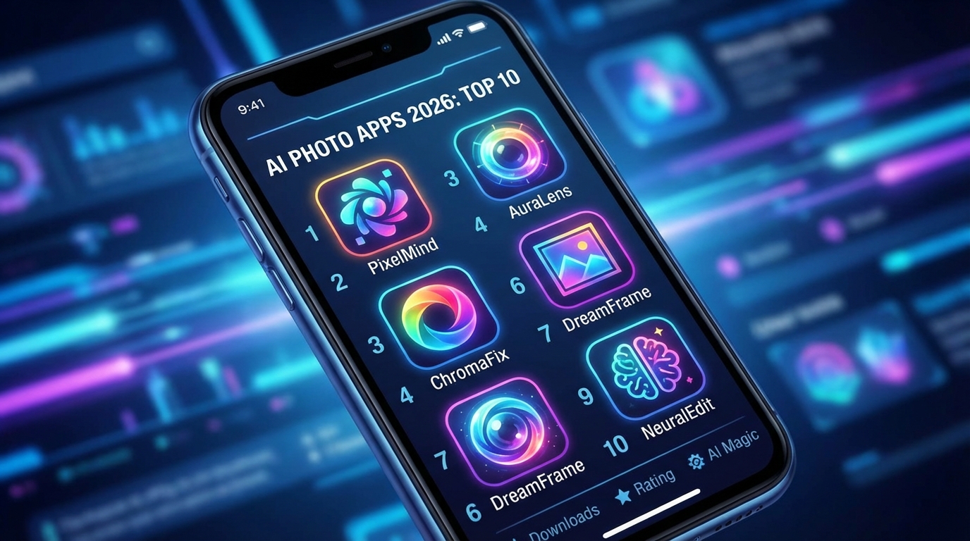 AI修图App排行榜：2026年最火的10款应用