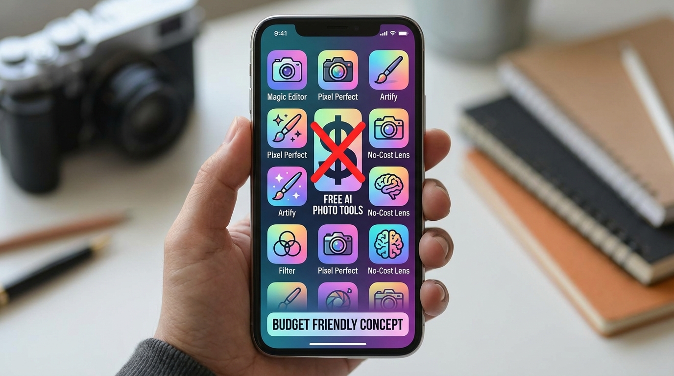 AI免费修图有哪些选择？6个不花钱的好工具