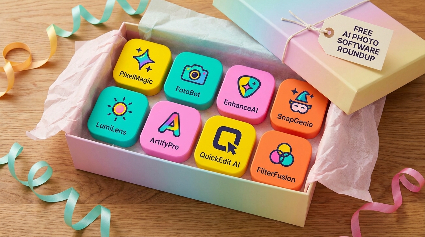 免费的AI修图软件盘点：这8个不要钱还好用