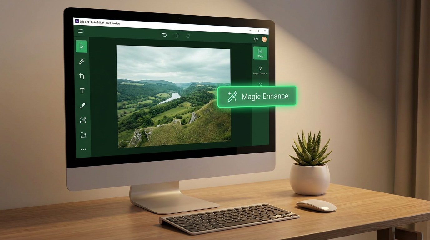 电脑AI修图免费软件：不花钱的桌面端工具