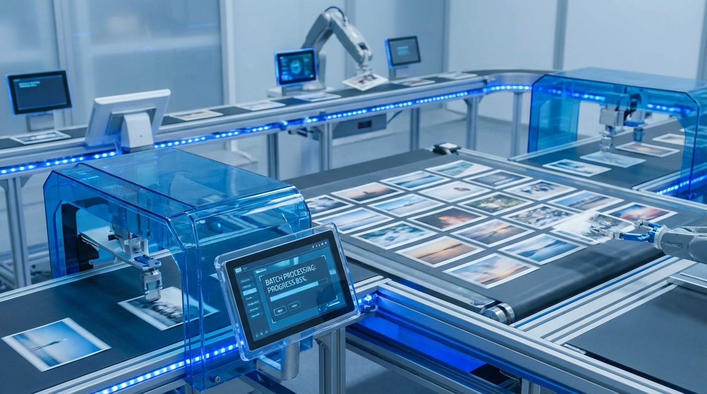 AI批量修图怎么搞？一次处理100张的方法