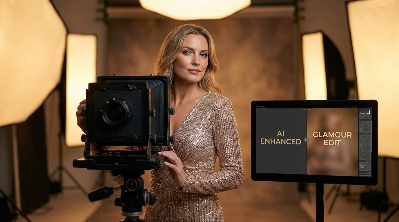 写真AI修图攻略：影楼级效果自己也能做