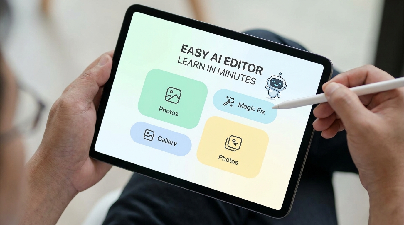 如何用AI修图？零基础也能3分钟上手
