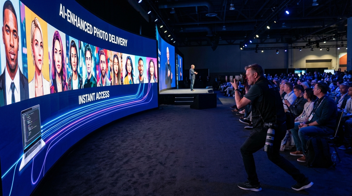 AI修图+照片直播：活动现场即拍即修怎么玩