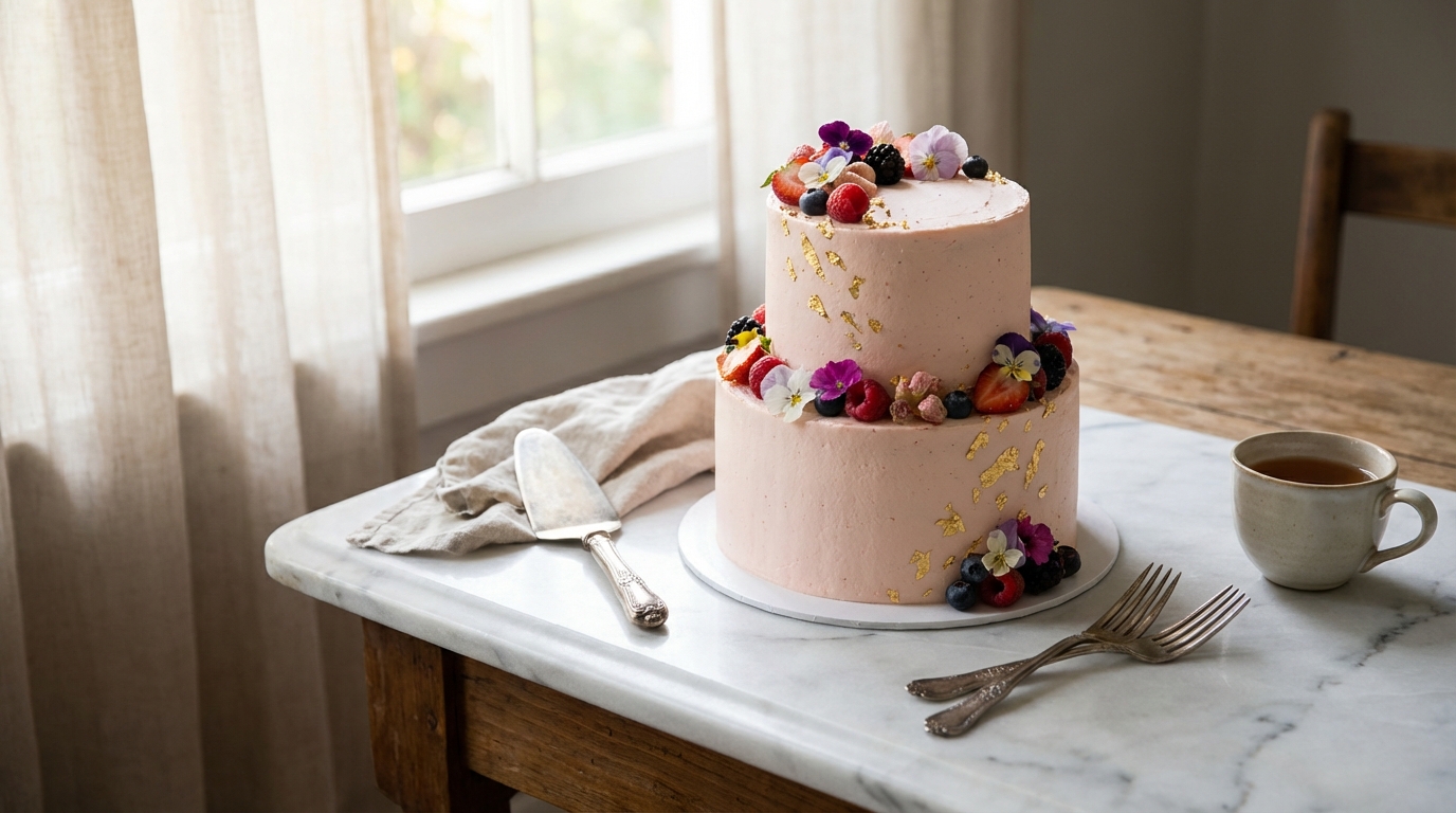 蛋糕照片AI修图：烘焙店主必看的出片技巧