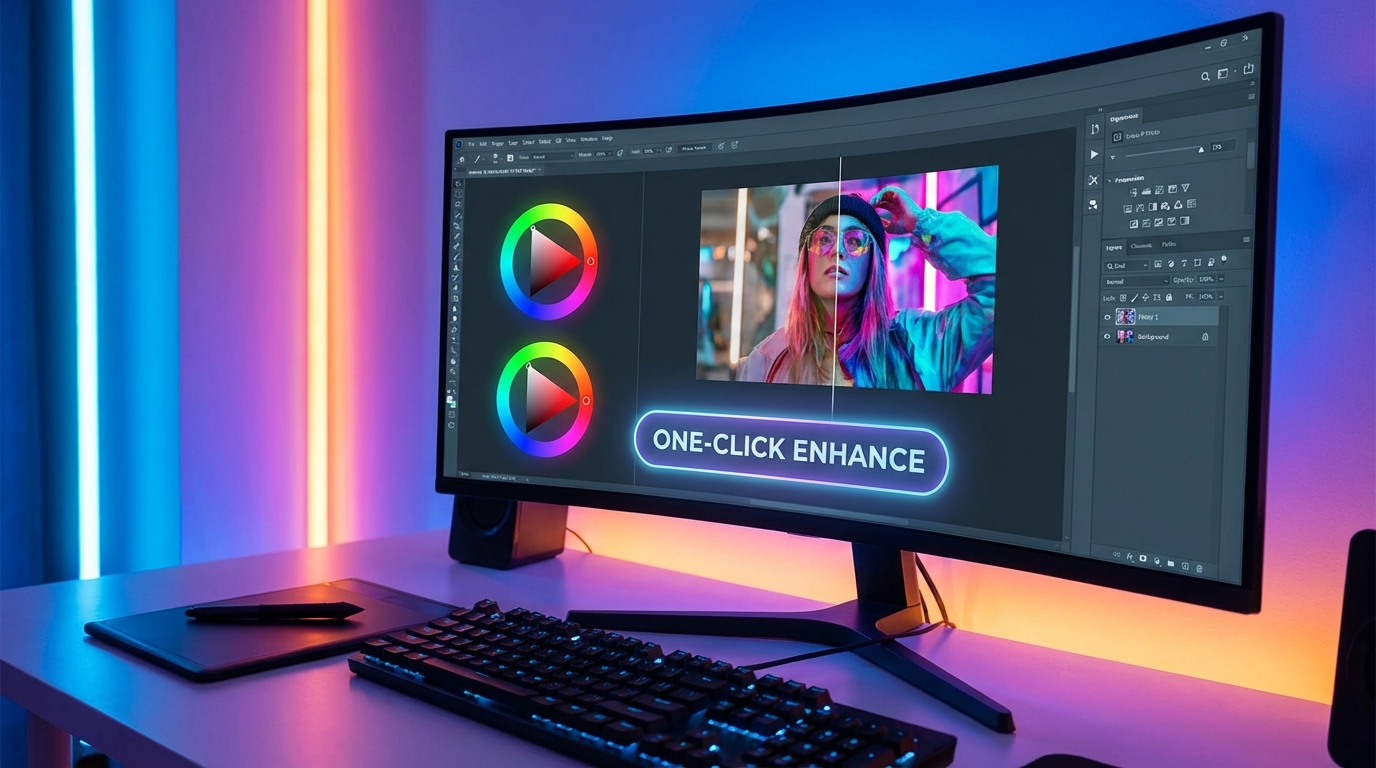 AI调色修图神器盘点：一键出大片的6款工具