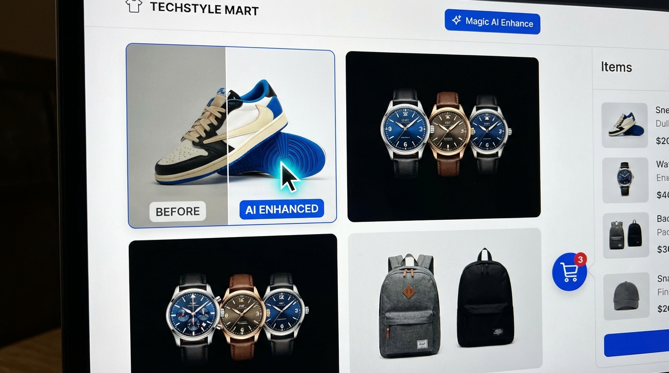 电商AI修图实战：从主图到详情页的全套方案