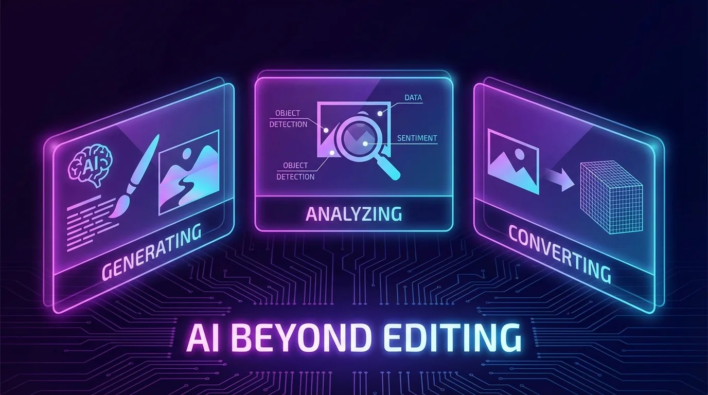 AI只能用来修图？其实AI在图片领域能做的远比你想的多