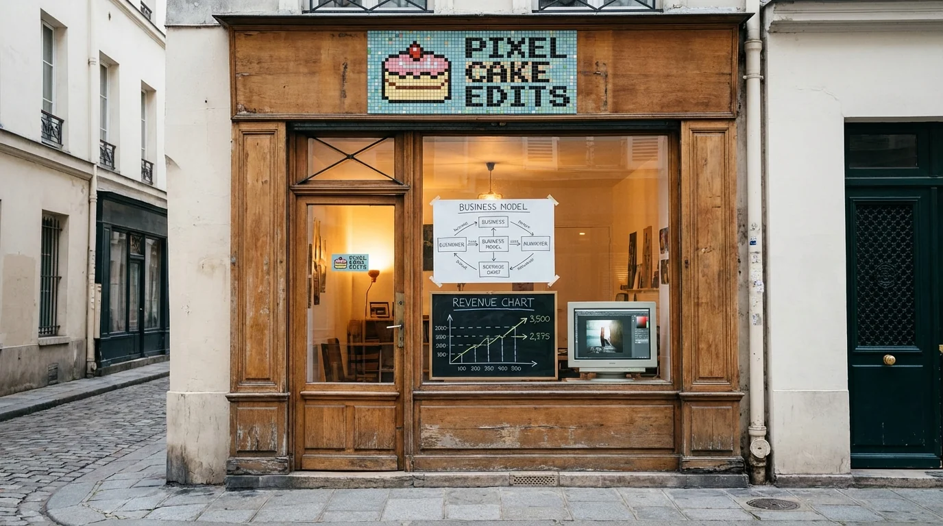 像素蛋糕AI修图开店模式解析：能赚钱吗？