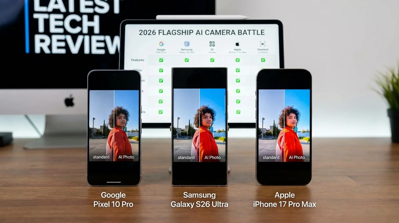 2026年AI修图功能最强的新手机有哪些？旗舰机AI拍照对比