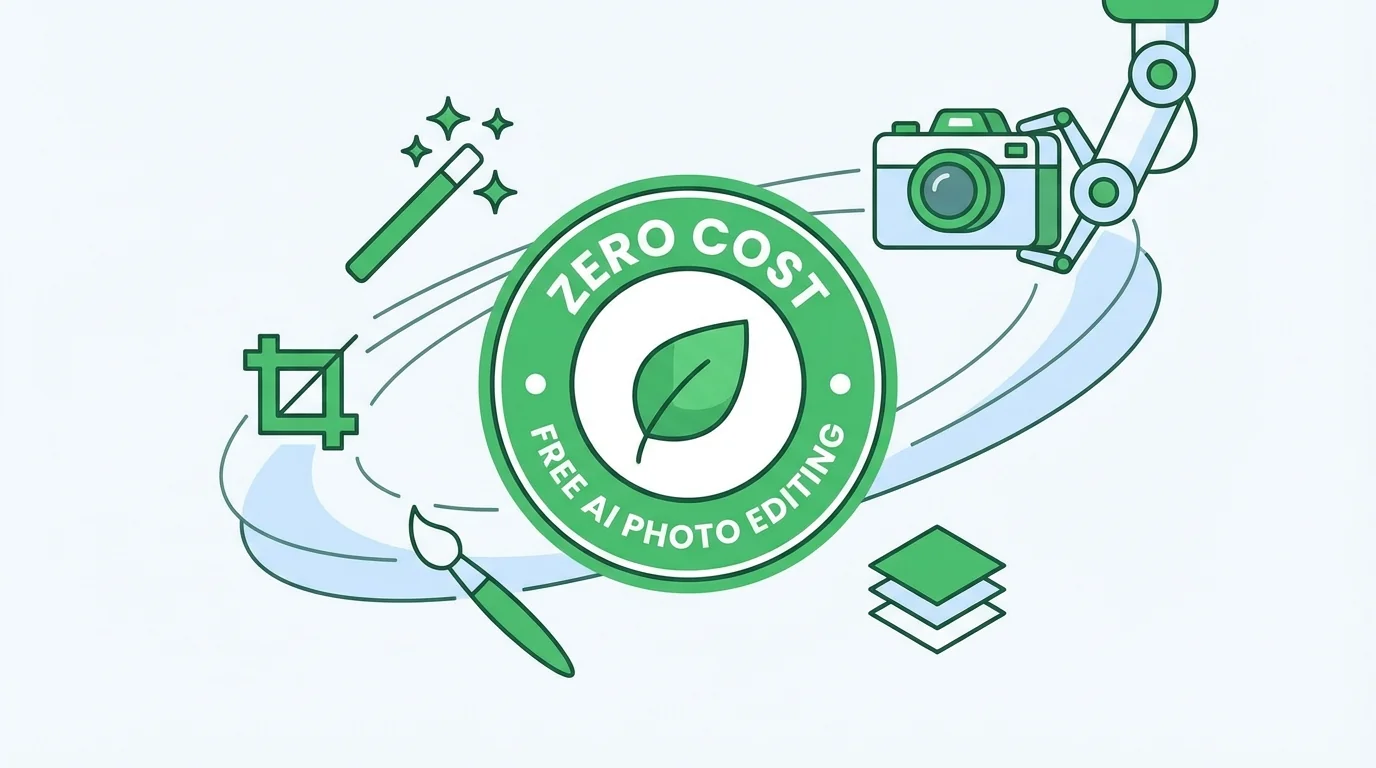 免费AI修图真的够用吗？2026年零成本修图方案全测评