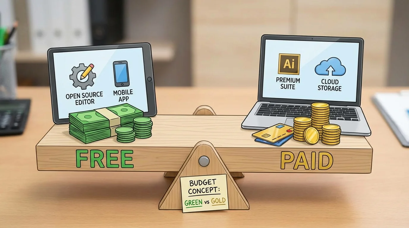 智能修图AI免费版够用吗？实测免费和付费的差距