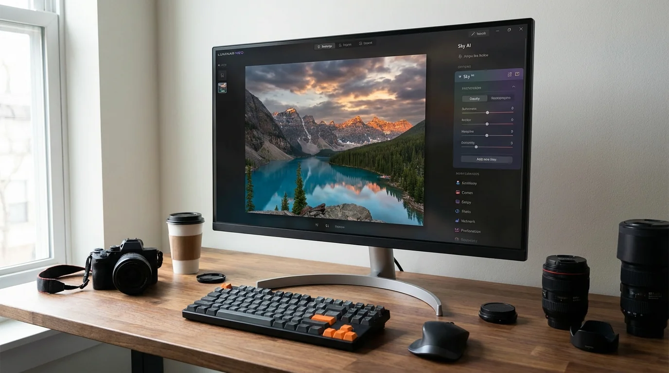 Luminar AI修图评测：摄影师最爱的AI后期工具