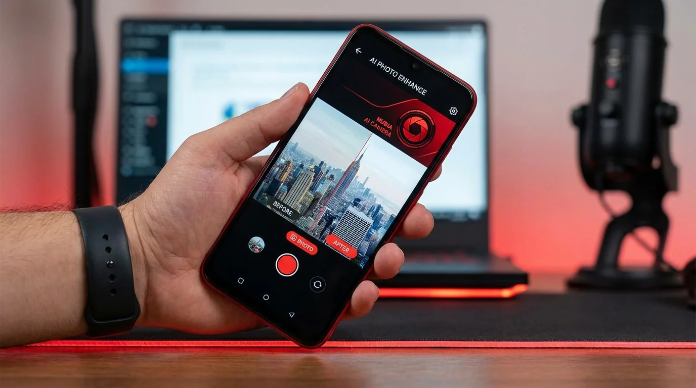 努比亚手机AI修图功能怎么样？实测体验分享