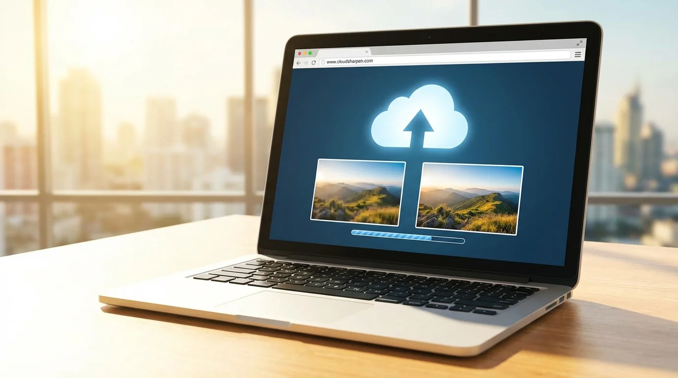 AI修图变清晰在线工具：上传照片即刻变高清