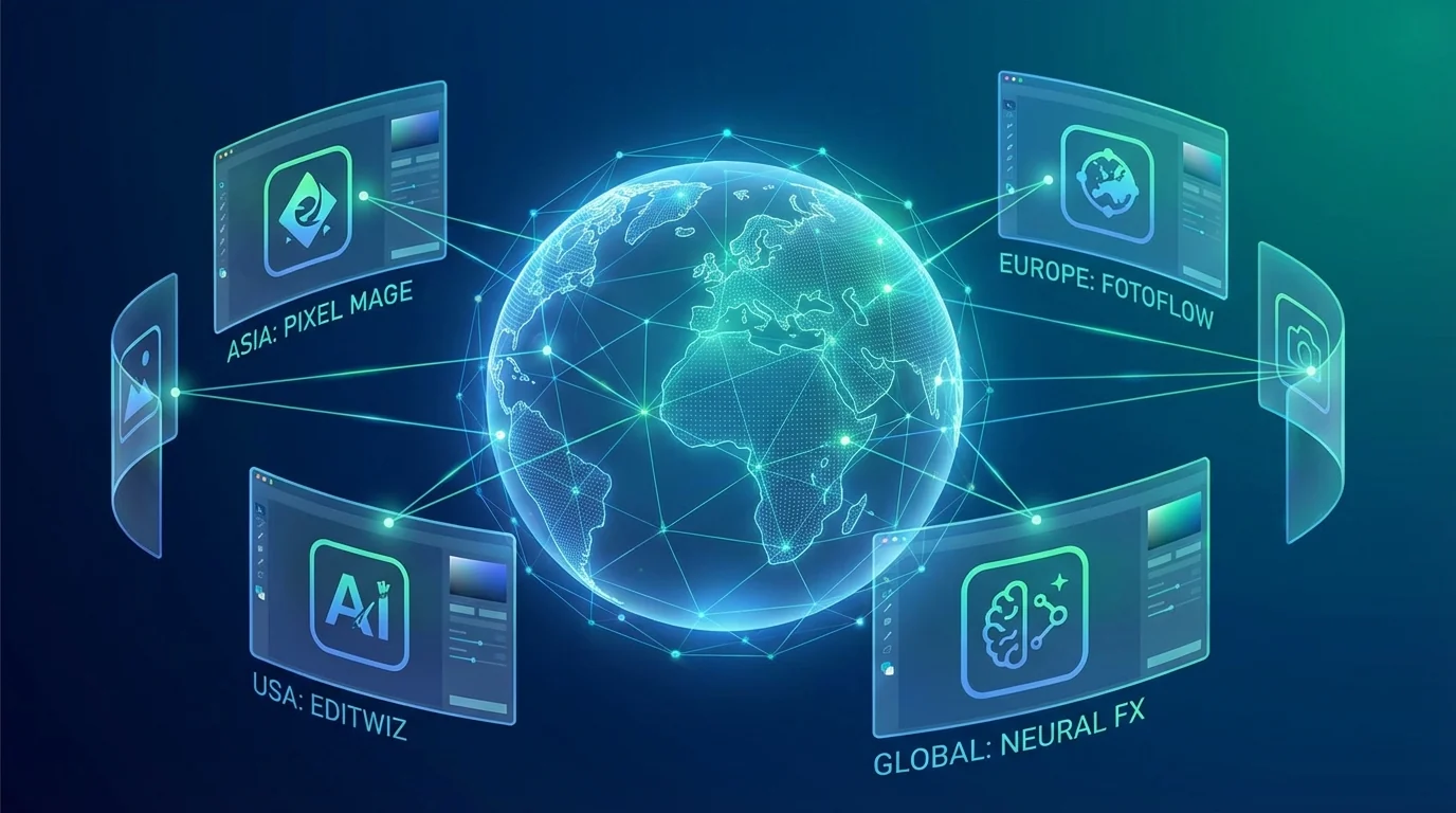 国外AI修图工具盘点：海外这些工具国内用户也能用