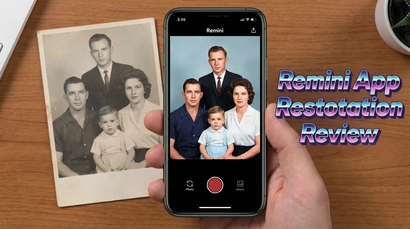 Remini AI修图评测：老照片修复界的扛把子真有那么强吗
