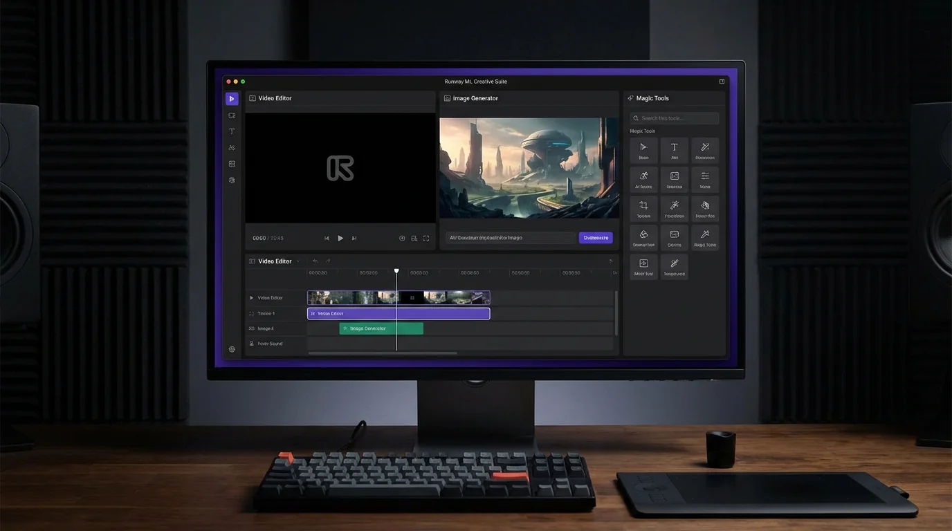 Runway AI修图功能评测：不只是视频的全能选手