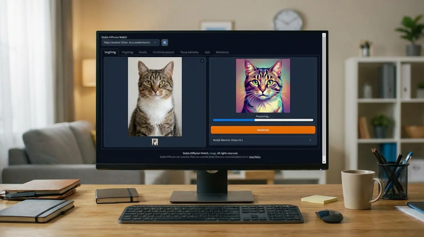 Stable Diffusion修图教程：用SD做照片后期处理