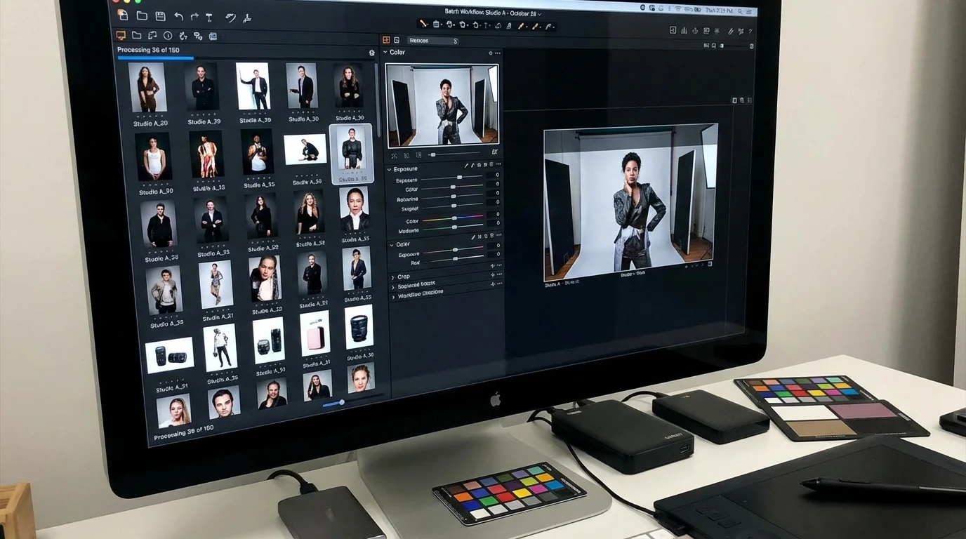 信达AI批量修图评测：影楼批量出片新方案