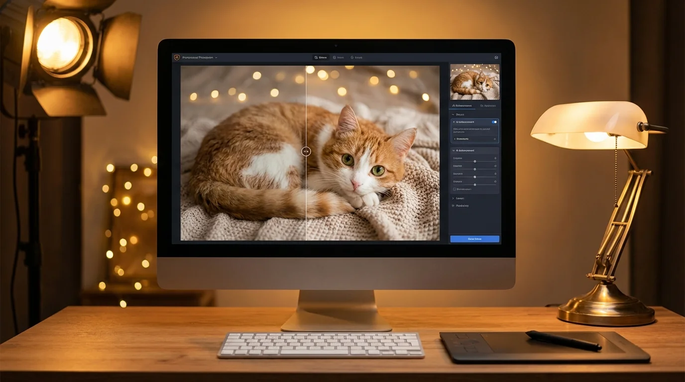 AI给猫咪修图的正确姿势：宠物摄影后期全攻略
