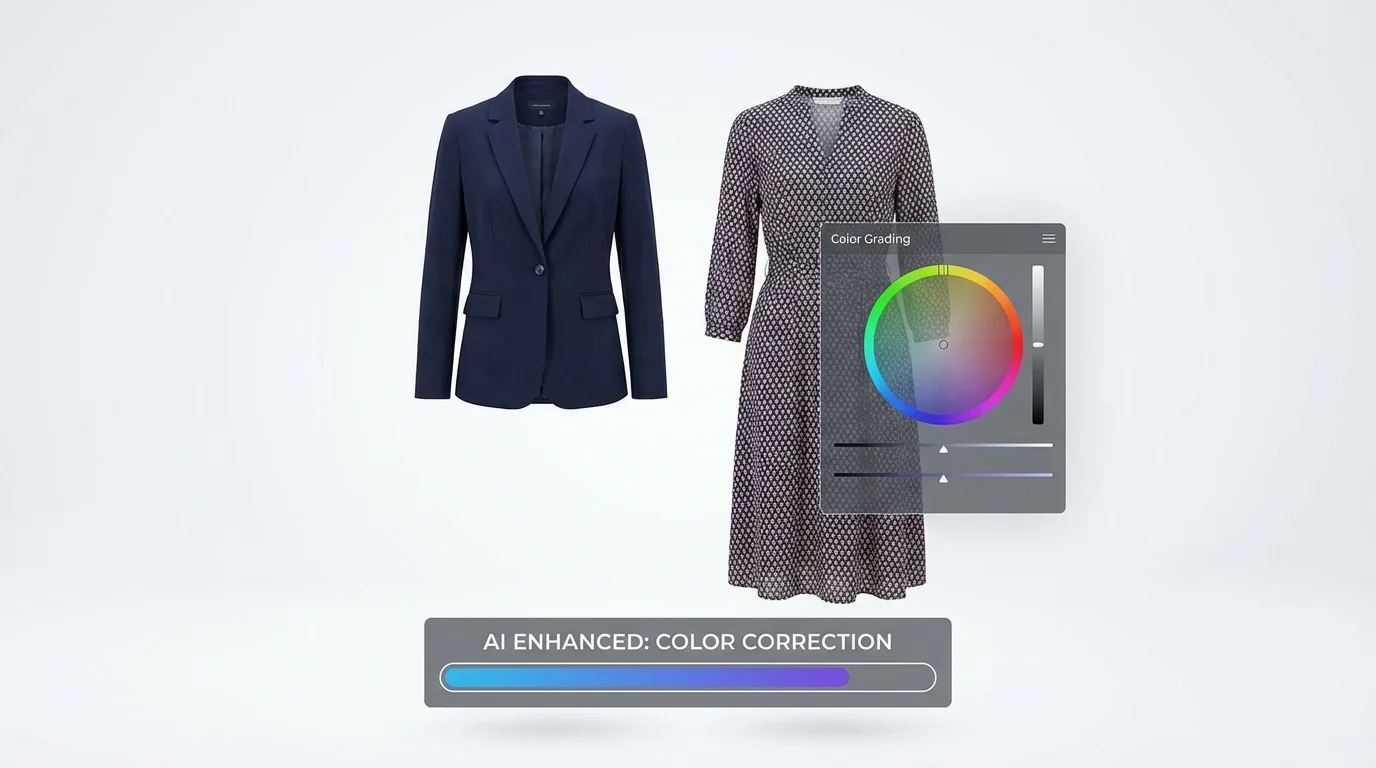 服装产品图AI修图指南：衣服拍完这样修转化率翻倍