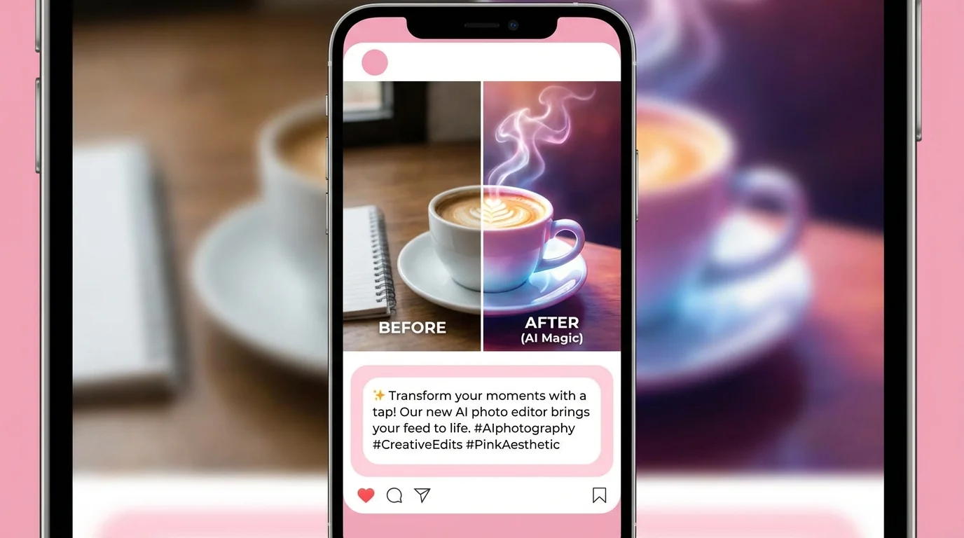 AI修图配什么文案？朋友圈和小红书的图文搭配技巧