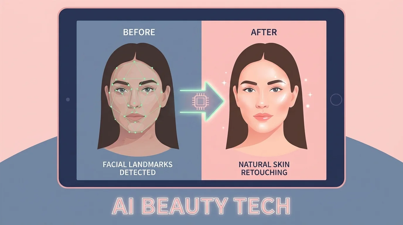 AI修图人脸处理全攻略：磨皮瘦脸不假面的正确方法
