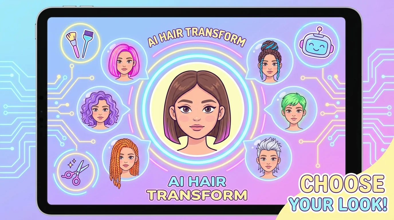 AI修图换发型怎么做？不用去理发店就能试遍各种造型