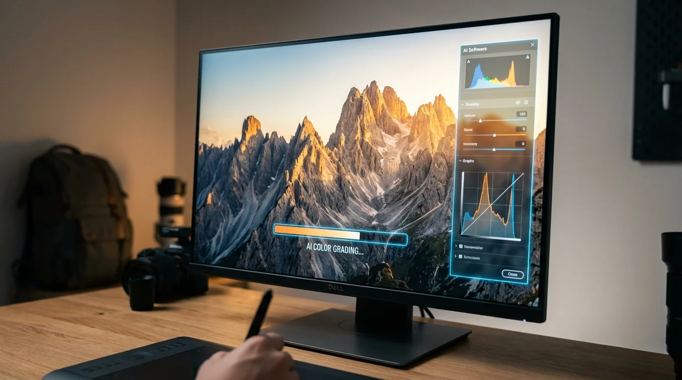 AI山景风光修图调色：让山水照片惊艳朋友圈