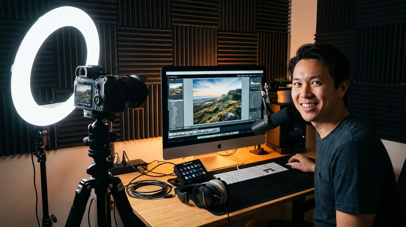 AI修图直播间怎么搭？设备清单和软件配置全攻略