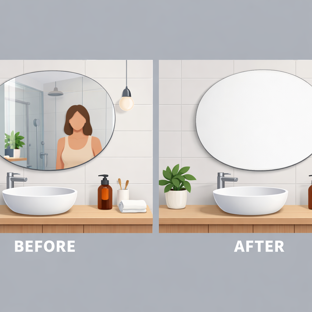 AI去除镜面反光和倒影：镜子、玻璃、水面反光的修图方法