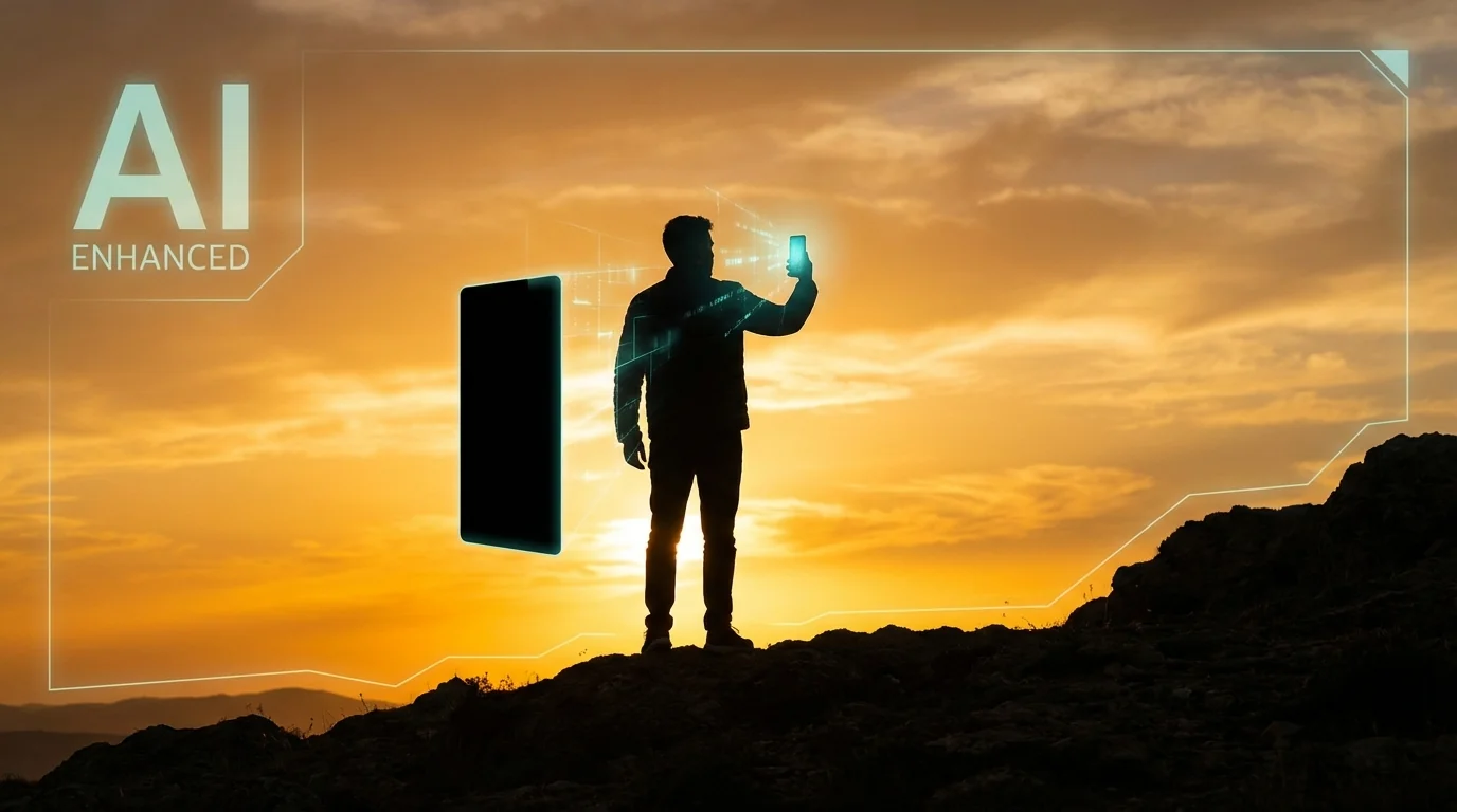 AI剪影风格修图：日落逆光照怎么修出高级剪影感