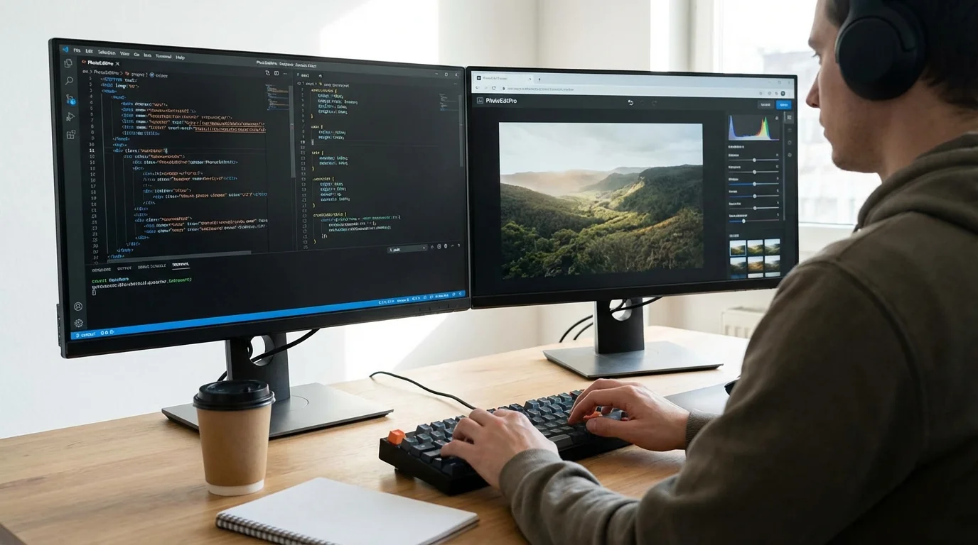 AI修图网站源码：自己搭一个在线修图工具