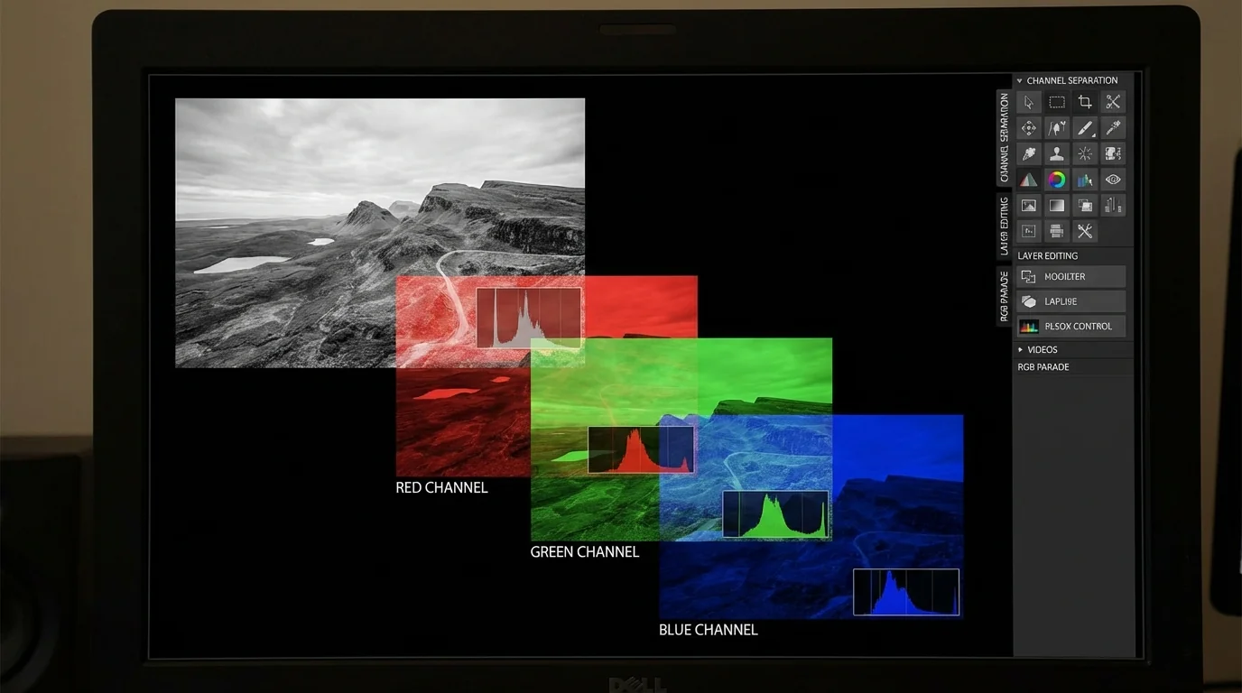 AI可以做通道修图吗？深度操作能力实测