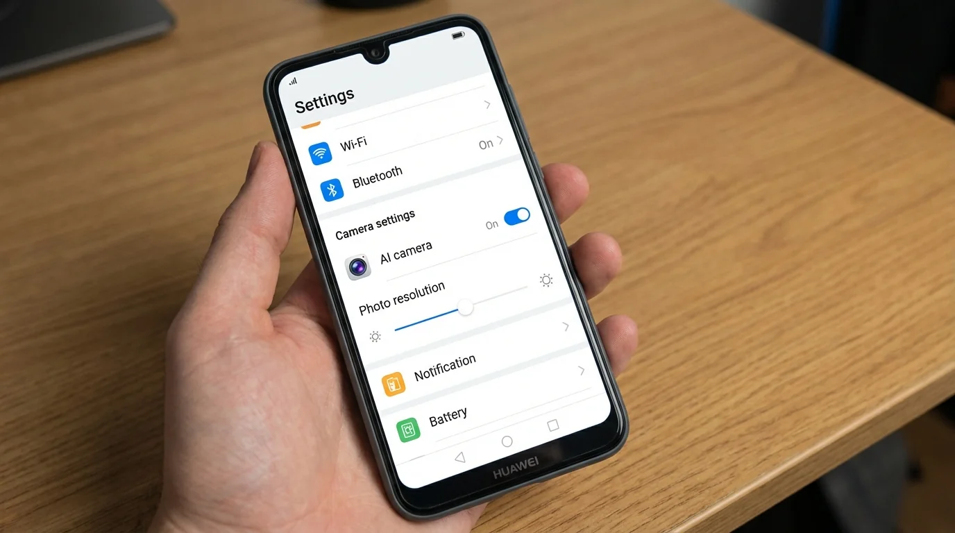 华为手机怎么关闭AI修图？不同机型的设置方法