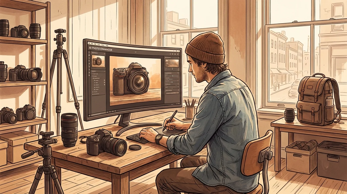 摄影师都在用哪些AI修图工具？职业摄影师的工作流揭秘