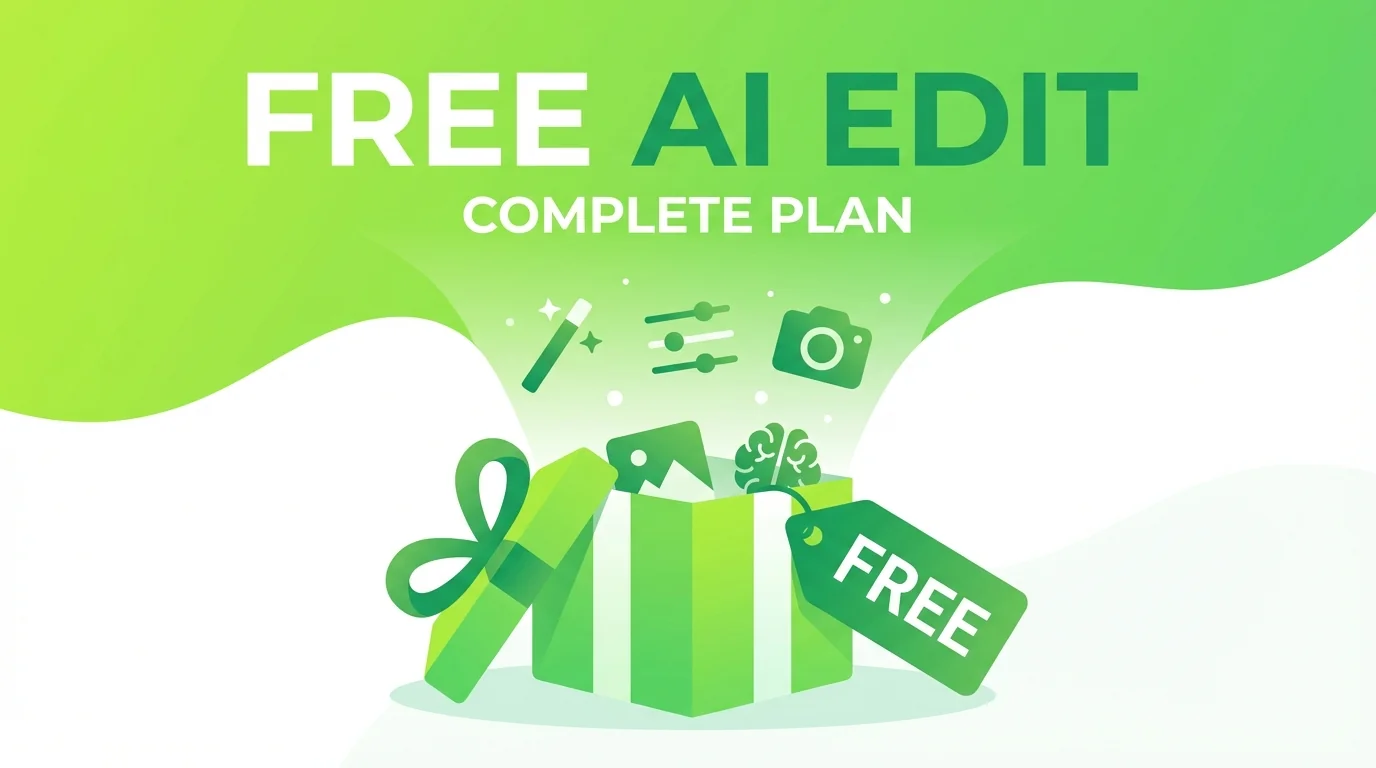 AI免费修图2026完整方案：一分钱不花也能修好图