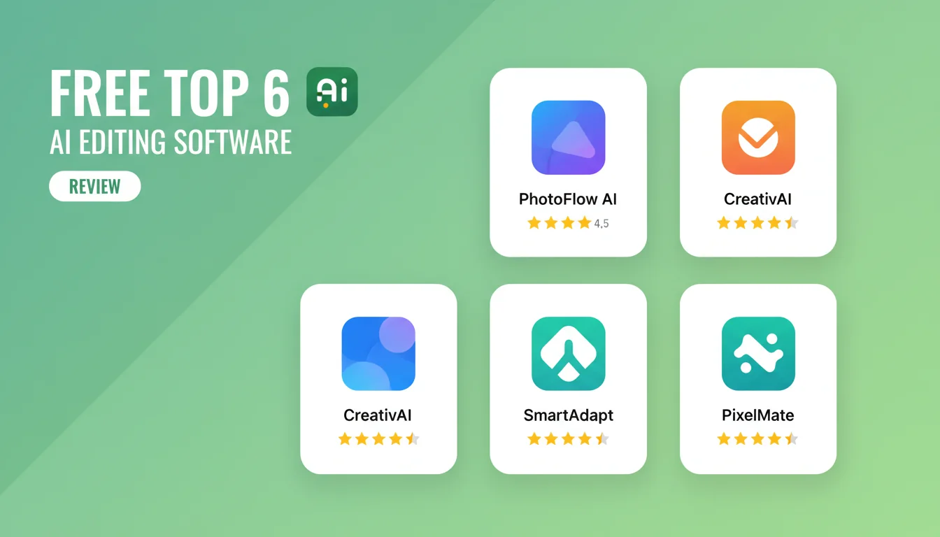 AI免费修图软件哪个好用？横评6款给你明确答案 - FlowPix
