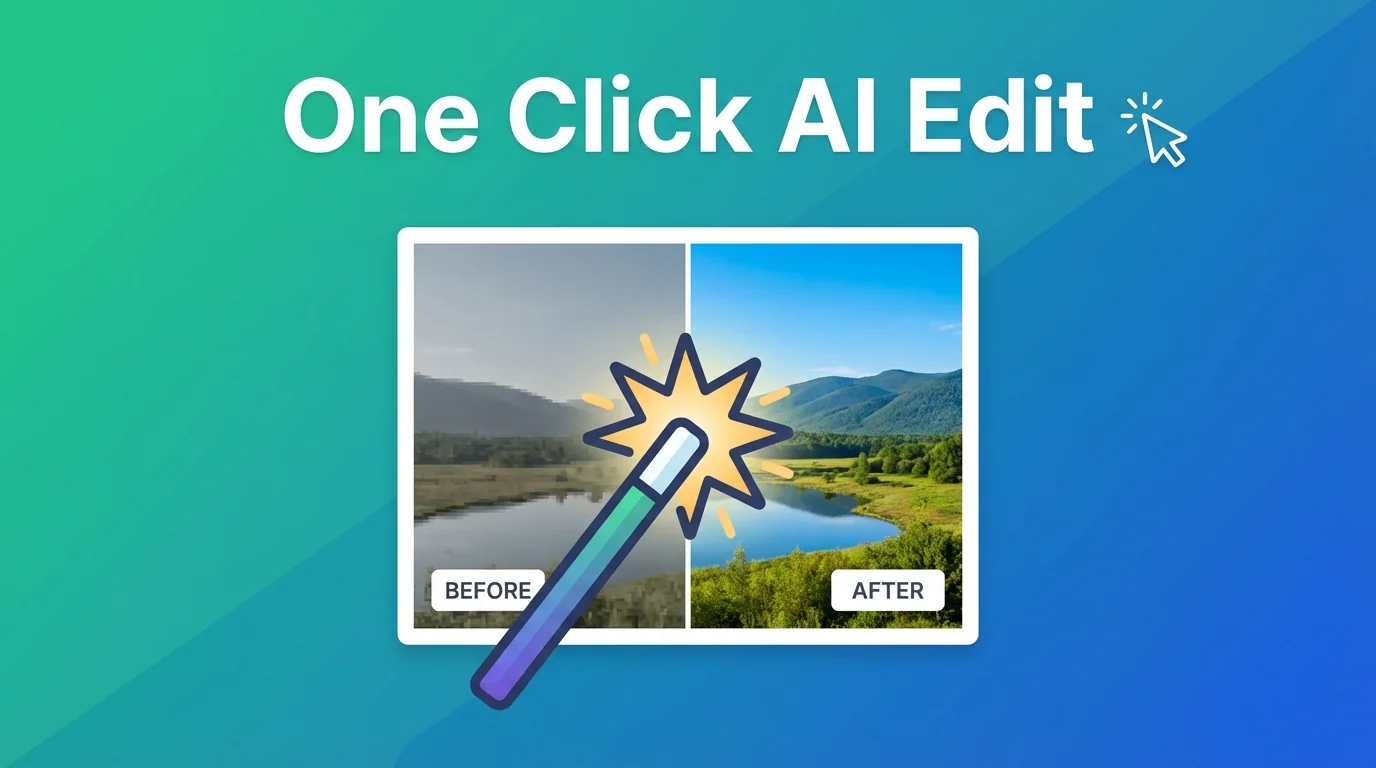 AI一键修图软件实测：按一下就出片到底靠不靠谱 - FlowPix