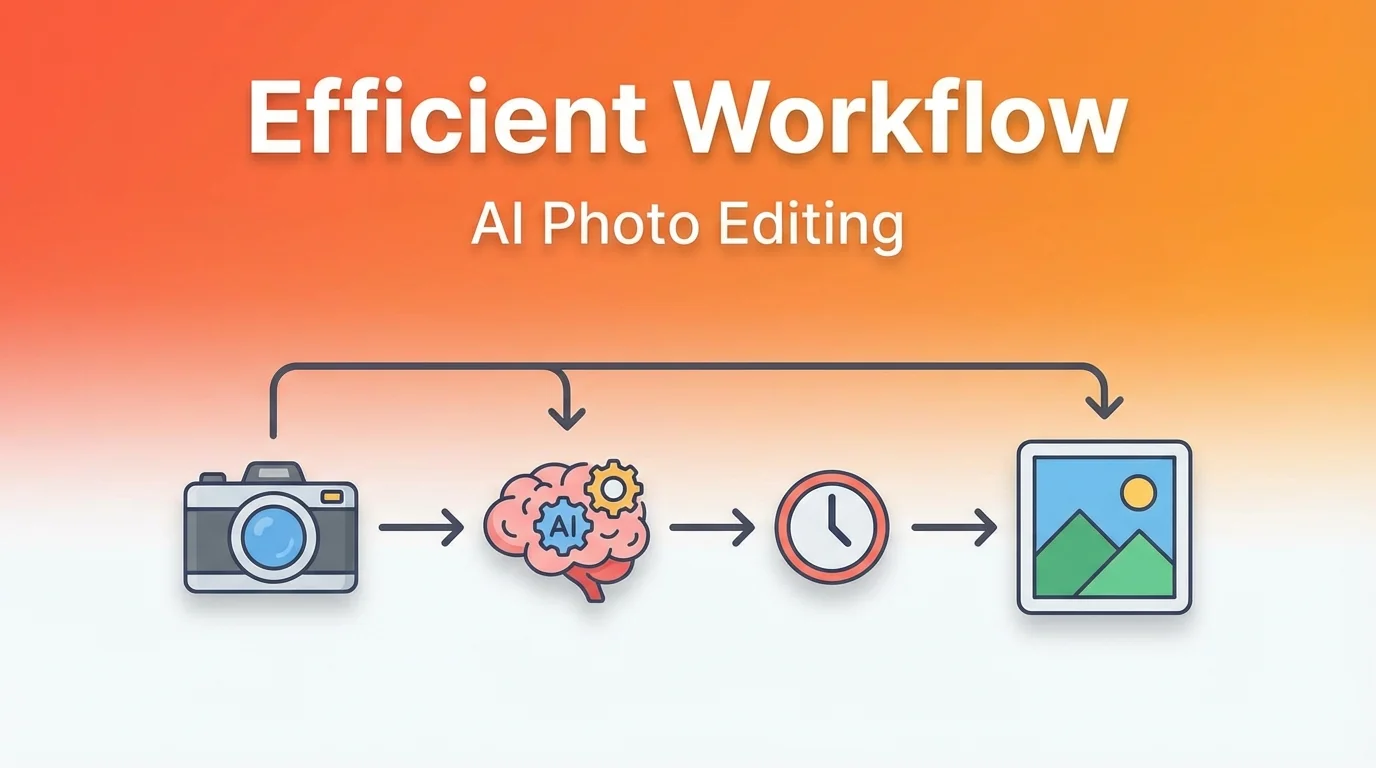 AI修图怎么用最高效？我的日常工作流分享