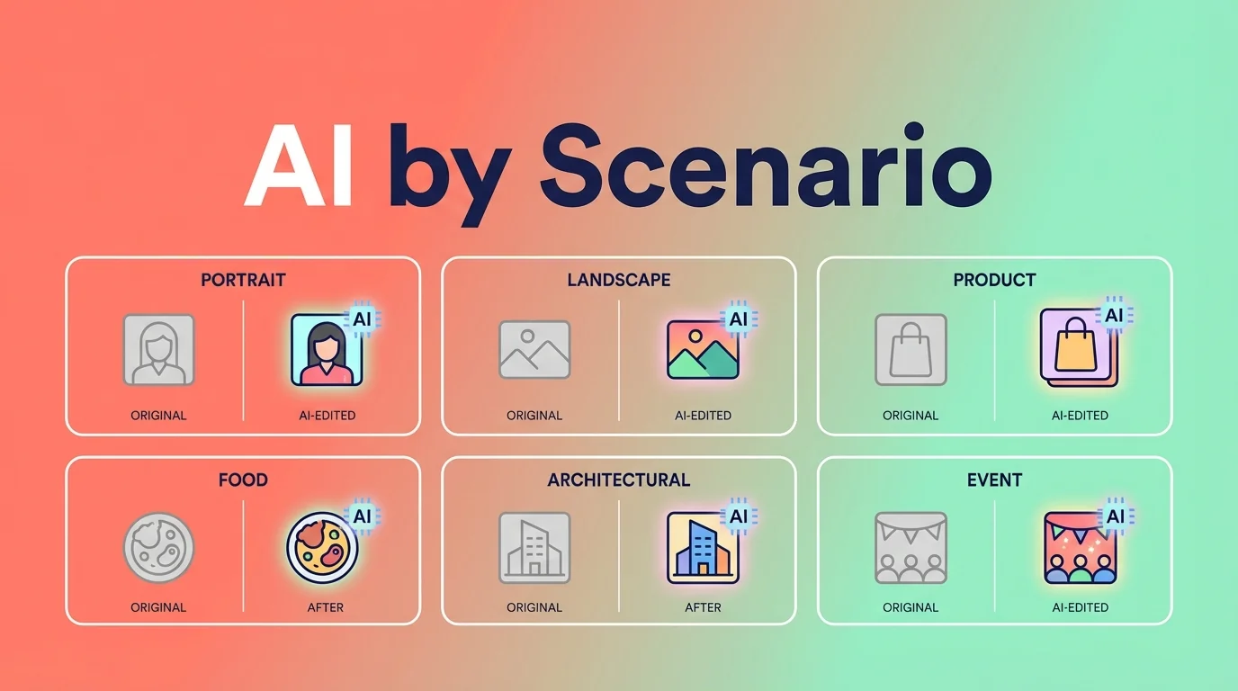 怎么用AI修图？不同场景的正确打开方式