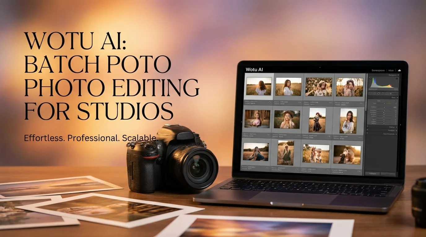 喔图AI修图实测：影楼批量修图效率到底行不行 - FlowPix