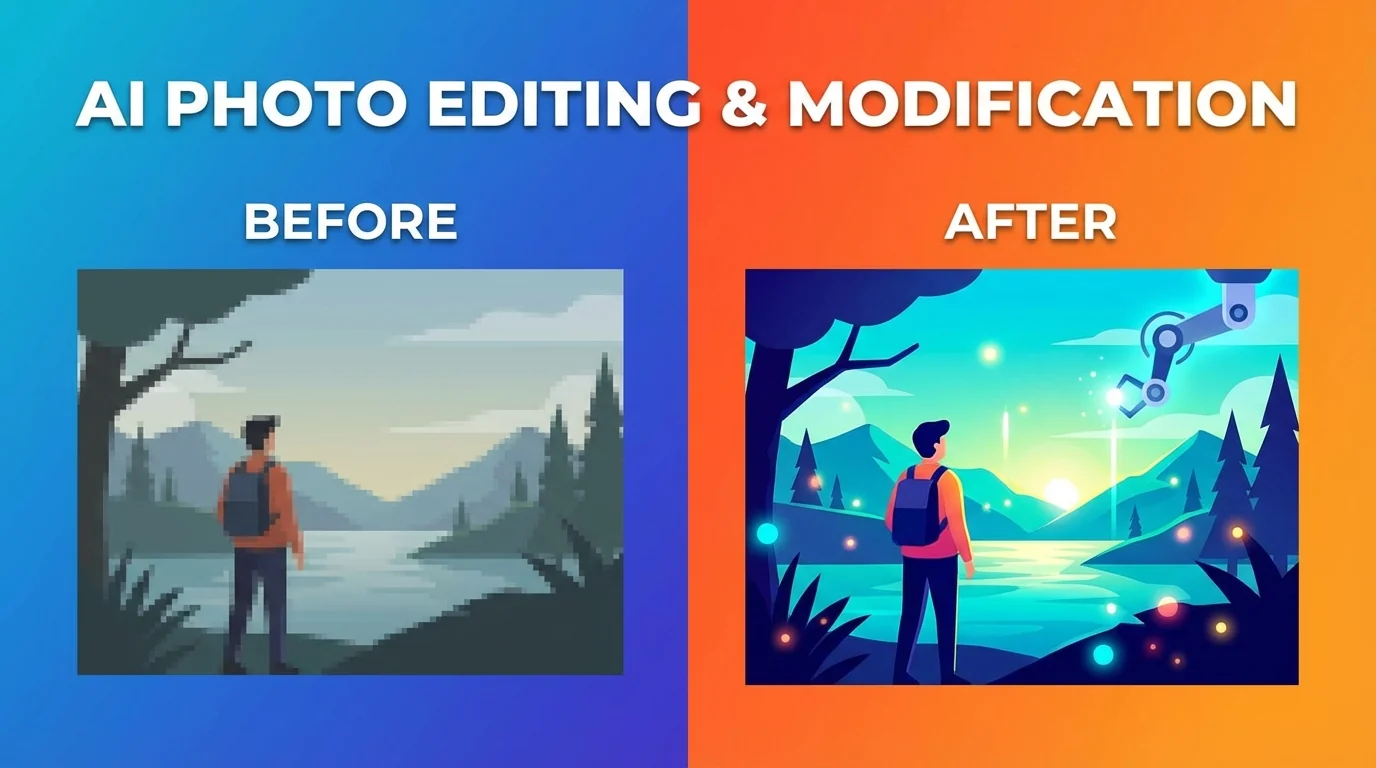 AI修图改图一步到位：从换背景到改表情全搞定 - FlowPix