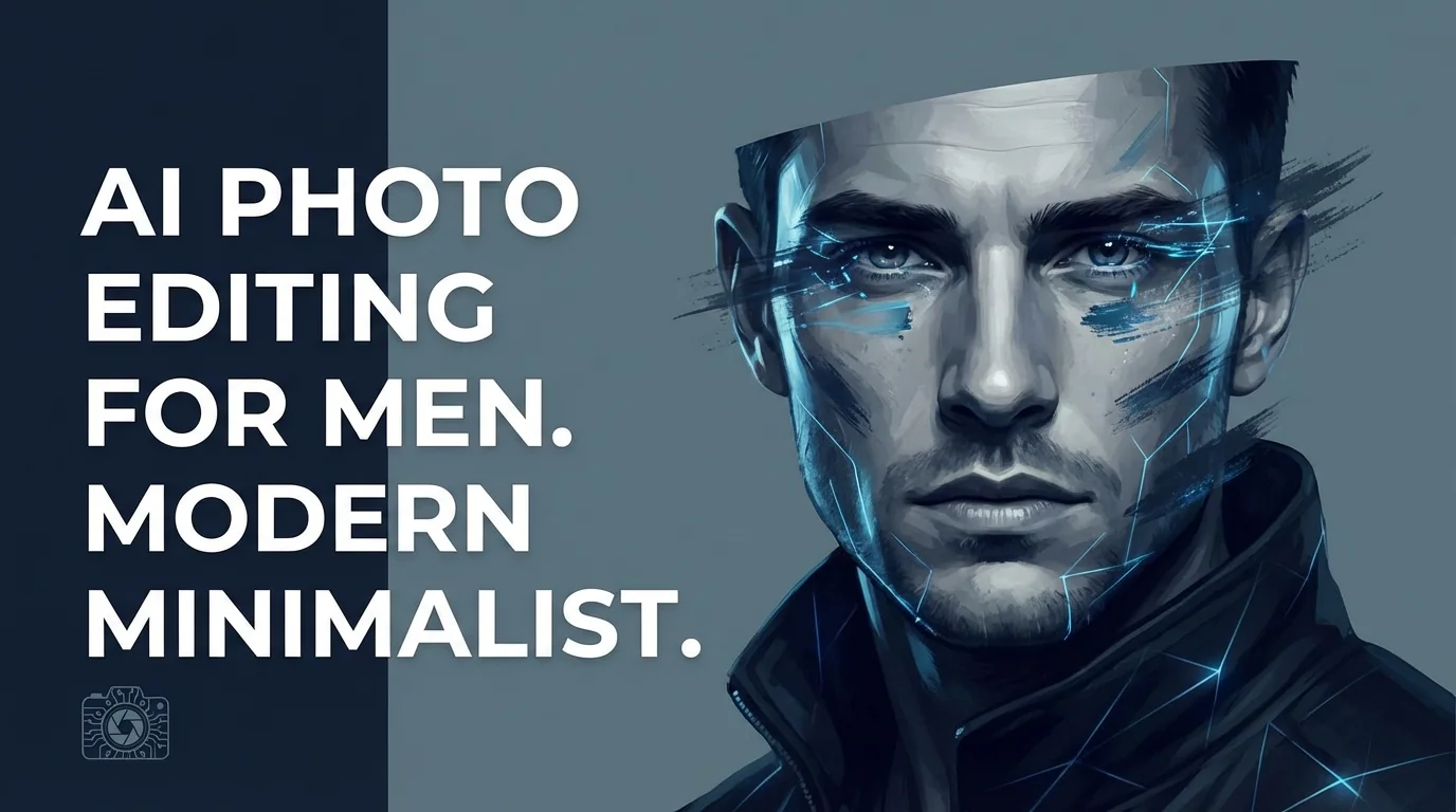 男生AI修图指南：不娘不假自然帅的参数怎么调 - FlowPix