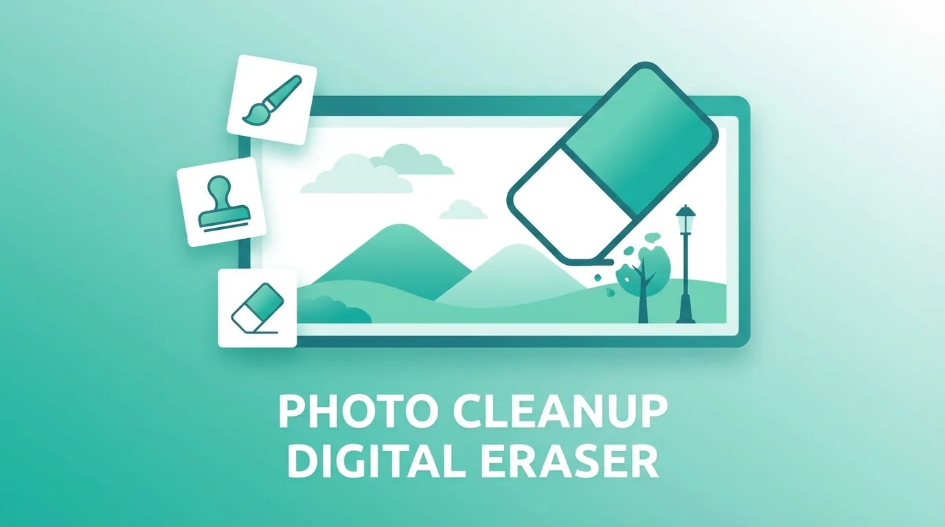 AI修图去除多余元素：水印、路人、杂物统统消失 - FlowPix