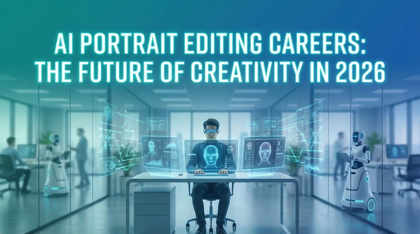 AI人像修图工作：2026年还能入行吗？薪资和前景分析 - FlowPix