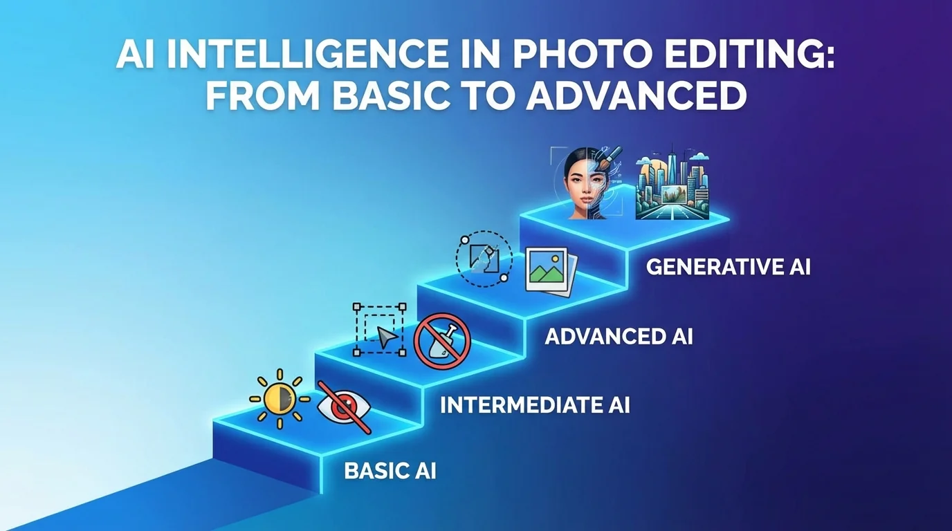 AI修图和智能修图是一回事吗？不同"智能"等级解析 - FlowPix